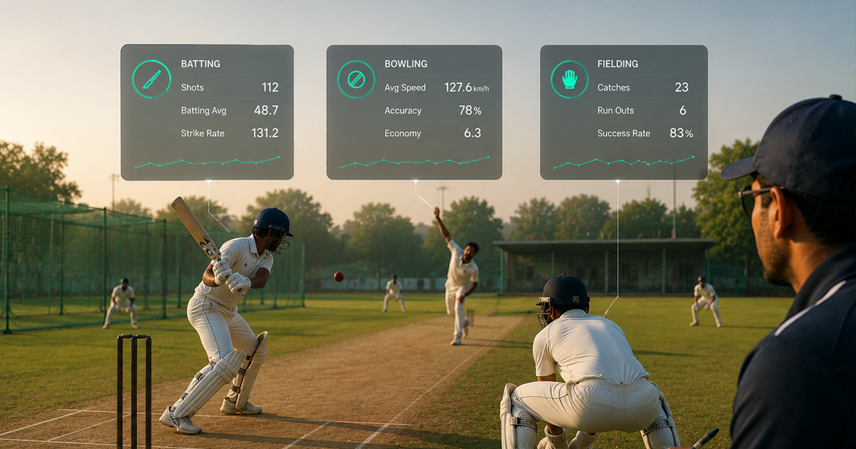 Cricket Player Assessment App: How Academies Can Track Batting, Bowling and Fielding