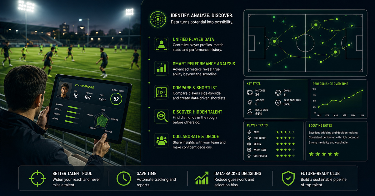 Football Scouting Platform: How Data Can Improve Talent Discovery