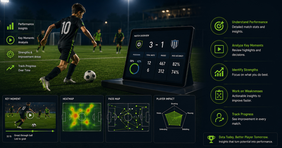 How Match Analytics Can Help Young Footballers Improve Faster