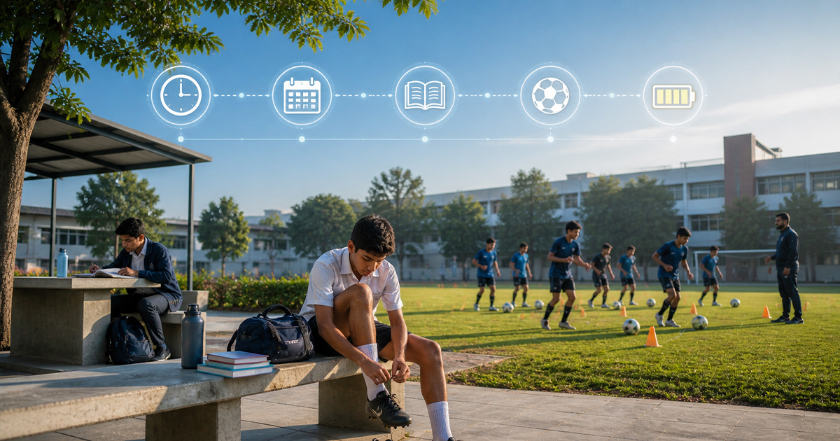 How to Balance School and Football Training Without Burnout for Youth Players