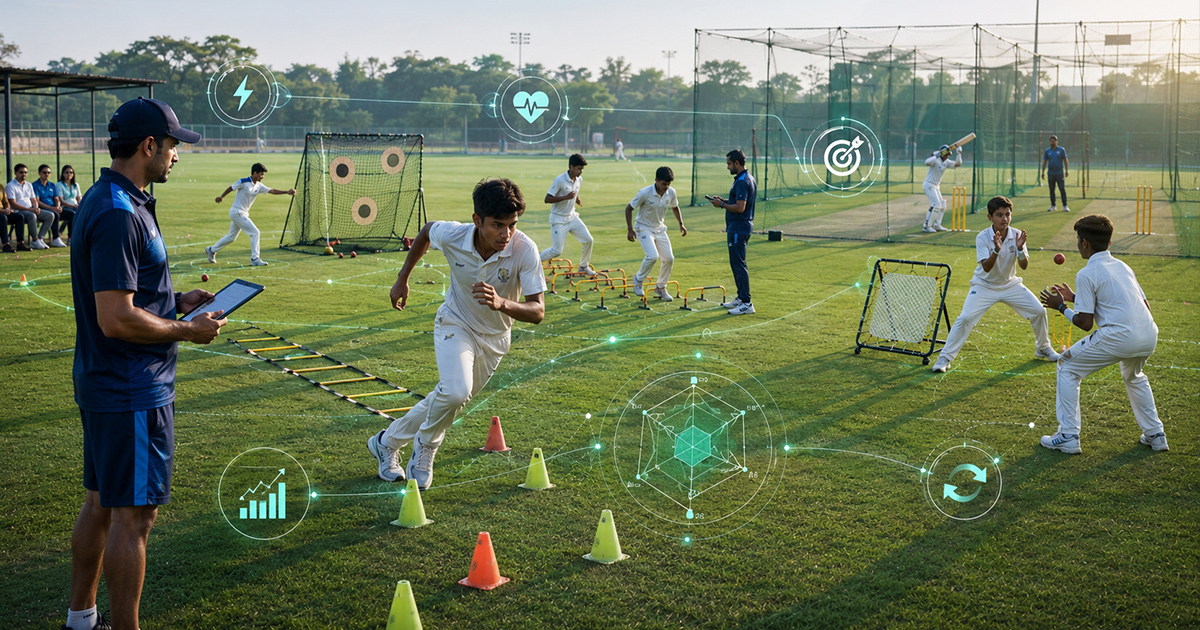 How Cricket Academies Can Track Player Progress Beyond Runs and Wickets