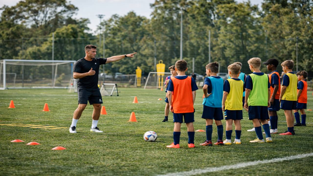 How to Run Structured Football Training Sessions for Youth Teams