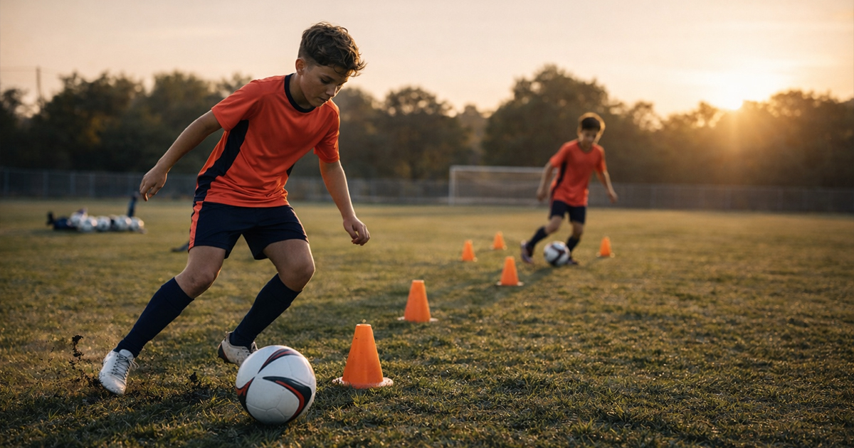 How to Improve Dribbling in Football for Beginners: Simple Drills That Work